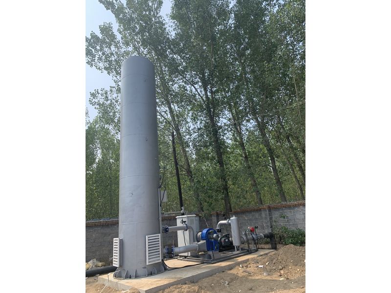 北京房山區垃圾填埋場沼氣火炬